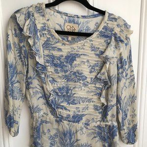 CHA SOR Vintage Style Blouse